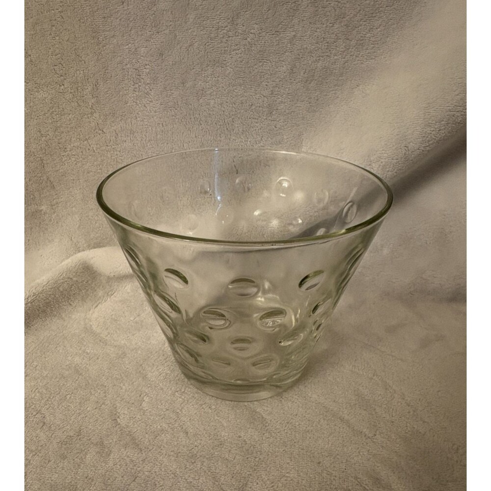 Vintage HAZEL ATLAS "Skol/Coin Dot" Ice Bucket/Bowl